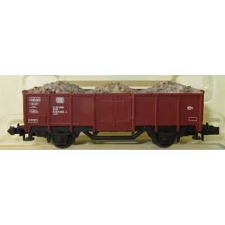 Minitrix 3530 DB offener Güterwagen mit Ladung OVP
