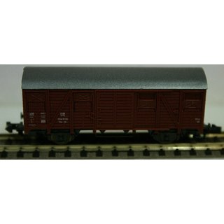 Roco 25076 Gedeckter Güterwagen 2achs. braun ohne OVP